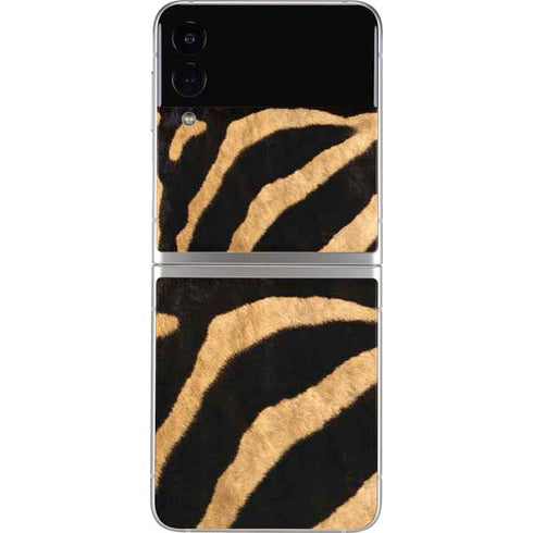 Zebra Animal Print Galaxy Z Flip3 5G Skin
